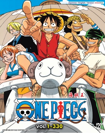 ENG DUB * ONE PIECE 海贼王 BOX 1 (VOL.1-330)